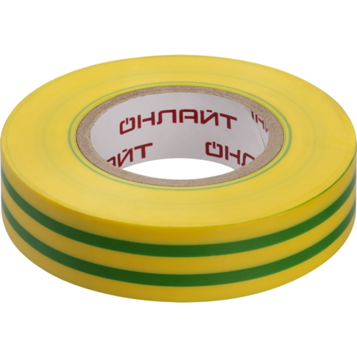 Изолента ПВХ 90 601 OIT-B19-20-YG желт./зел. ОНЛАЙТ 90601