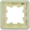 Рамка 1-м BRITE РУ-1-2-Бр стекло эко грин RE IEK BR-M12-G-41-K06