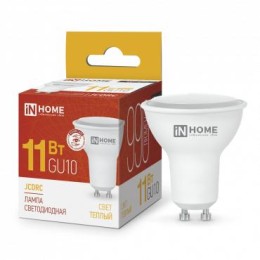 Лампа светодиодная LED-JCDRC-VC 11Вт рефлектор 3000К тепл. бел. GU10 990лм 230В IN HOME 469061202346