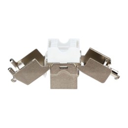 Модуль Keystone Jack RJ-45(8P8C) FTP экранир. кат.6 тип 180град. самозажимной PRO Rexant 02-0261