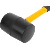 Киянка 65мм 680г фибергласовая ручка резинов. FIT 45494