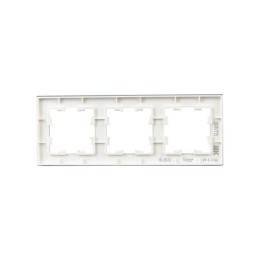 Рамка 3-м BRITE РУ-3-2-Бр стекло бел. матов. IEK BR-M32-G-31-K01