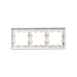 Рамка 3-м BRITE РУ-3-2-Бр стекло розовый матов. IEK BR-M32-G-31-K14