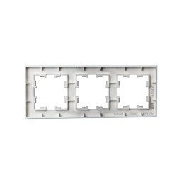 Рамка 3-м BRITE РУ-3-2-Бр стекло маренго матов. IEK BR-M32-G-31-K35
