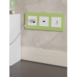 Рамка 3-м BRITE РУ-3-2-Бр стекло эко грин RE IEK BR-M32-G-41-K06