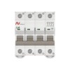 Выключатель автоматический модульный 4п L 63А 6кА AV-6 DC AVERES EKF mcb6-DC-4-63L-av