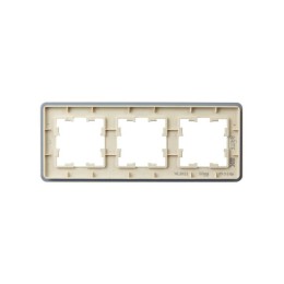 Рамка 3-м BRITE РУ-3-2-Бр стекло песчан. RE IEK BR-M32-G-41-K98