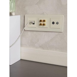 Рамка 3-м BRITE РУ-3-2-Бр стекло песчан. RE IEK BR-M32-G-41-K98