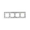 Рамка 4-м BRITE РУ-4-2-Бр стекло маренго матов. IEK BR-M42-G-31-K35