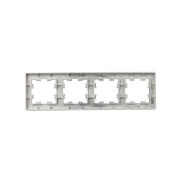 Рамка 4-м BRITE РУ-4-2-Бр стекло маренго матов. IEK BR-M42-G-31-K35