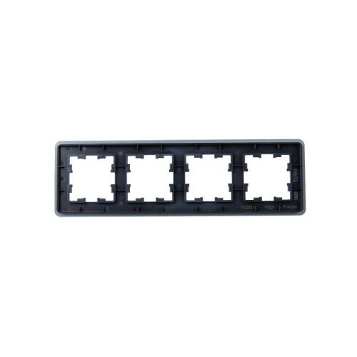 Рамка 4-м BRITE РУ-4-2-Бр стекло графит RE IEK BR-M42-G-41-K53
