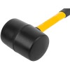 Киянка 80мм 900г фибергласовая ручка резинов. FIT 45495