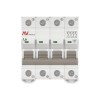 Выключатель автоматический модульный 4п L 6А 6кА AV-6 DC AVERES EKF mcb6-DC-4-06L-av