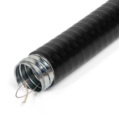 Металлорукав толстостенный МГ HEAVY DUTY 16 с протяжкой (уп.50м) Fortisflex 88435