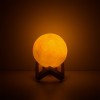 Светильник светодиодный настольный 3D Луна 1Вт 2700-5000К 100лм 5В аккум. Li-ion 450мА.ч бел. GAUSS