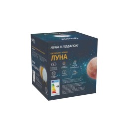 Светильник светодиодный настольный 3D Луна 1Вт 2700-5000К 100лм 5В аккум. Li-ion 450мА.ч бел. GAUSS