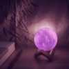 Светильник светодиодный настольный 3D Луна 1Вт 100лм 5В аккум. Li-ion 450мА.ч RGB многоцветн. GAUSS