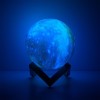 Светильник светодиодный настольный 3D Луна 1Вт 100лм 5В аккум. Li-ion 450мА.ч RGB многоцветн. GAUSS