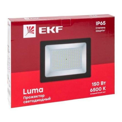Прожектор светодиодный СДО-3007 150Вт 6500К IP65 Basic EKF FLL-3007-150-6500