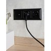 Рамка 3-м BRITE РУ-3-Бр хром/черн. IEK BR-M32-12-2-K23