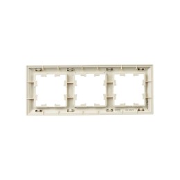 Рамка 3-м BRITE РУ-3-Бр беж./шампань IEK BR-M32-12-3-K10