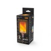 Лампа светодиодная Flame 5Вт T65 1500К тепл. бел. E14 80лм GAUSS 157401105