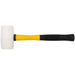Киянка 50мм 340г фибергласовая ручка резинов. бел. FIT 45502
