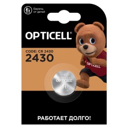 Элемент питания литиевый CR2430 (блист.1шт) Specialty Opticell 5060009