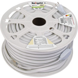 Лента светодиодная 71 930 NLS-2835WW92-9-IP67-220V-NEONLED 9Вт/м (уп.20м) Navigator 71930