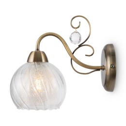 Светильник Nella 40Вт E14х1 IP20 бра настен. Freya FR2662-WL-01-BZ