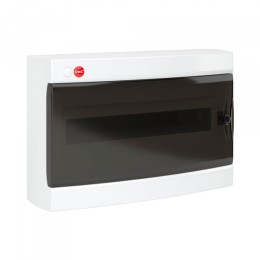DKC Щиток настенный с дверцей 18 мод.,IP41, белый, с клеммным блоком 63А