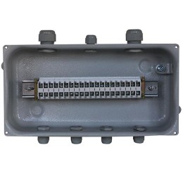 Коробка клеммная У-615 У2 20 клемм IP54 (пластиковые вводы PG) Электротехник ET003156