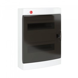 DKC RAM base Щиток настенный с дверцей 24 мод.,IP41, белый, с клеммным блоком 63А