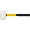 Киянка 70мм 680г фибергласовая ручка резинов. бел. FIT 45504