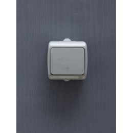 Переключатель проходной 1-кл. 1п ОП Aquatic 10А IP54 ВС-20-1-2-А сер. IEK EVA12-K03-10-54