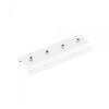 Arlight Коннектор прямой MAG-ORIENT-CON-I-MINI (WH) (Металл)