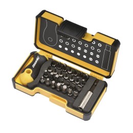 Набор бит SL/PZ/PH/HEX/Tx с рукояткой ERGONIC и битодержателем в кейсе 30 бит FELO 02073006
