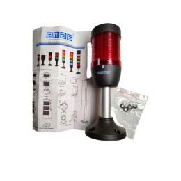 Колонна сигнальная 50мм 24В стробоскоп FLESH красн. EMAS IK51F024XM03