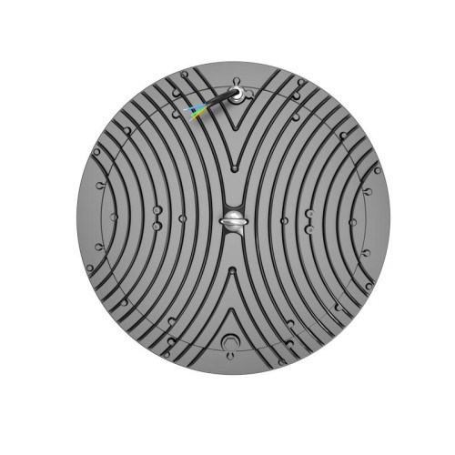 Светильник светодиодный ДСП IB 02 S 100W VW 850 BK CL 297х297х84 5мм 100Вт 5000К IP65 подвес черн. H