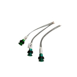 Арматура сигнальная 10мм с неоновой лампой 220В зел. EMAS S100NY