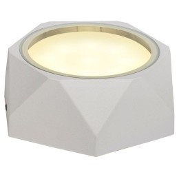 Светильник 5304 GX53 IP65 уличный потолочный бел. IEK LT-UPU0-5304-GX53-1-K01