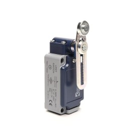 Выключатель концевой быстрого переключения угловой 2-направленный с пластмас. консолью стальным роли