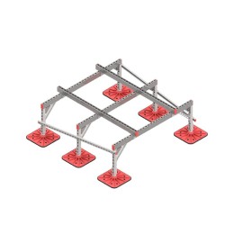 Конструкция опорная для установки оборудования TECHNORAPTOR FOOT 1500х1500 тип 3 HD КМ TR0233