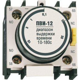 Приставка ПВИ 12 10-180сек 1НО+1НЗ KARAT IEK KPV10-11-2