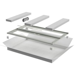 Дверь двустворчатая для шкафа LINEA N 28U 800мм перфорир. сер. ITK LN35-28U8X-D2P