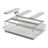 Дверь двустворчатая для шкафа LINEA N 42U 800мм перфорир. сер. ITK LN35-42U8X-D2P