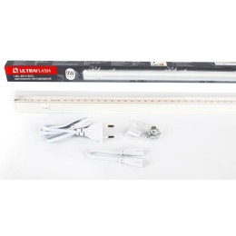 Светильник светодиодный LWL-2014-04CL 9Вт фито бел. Ultraflash 14076