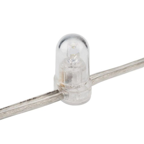 Гирлянда светодиодная "LED ClipLight" шаг 15см 665LED бел. 80Вт 12В IP65 провод ПВХ прозр. (уп.100м)