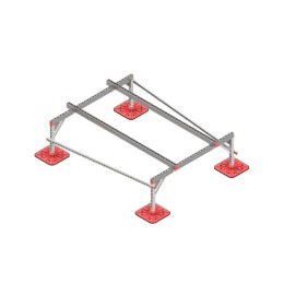 Конструкция опорная для установки оборудования TECHNORAPTOR FOOT 1500х2000 тип 1 HD КМ TR0234