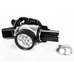 Фонарь налобный LED 5351 7LED 3 режима 3хR03 металлик Ultraflash 10260